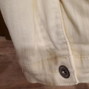 Bandolono size 14 pale yellow slightly cropped pants